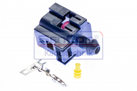 Stecher cu mufa metalica numar pini: 1, kit reparatie [3]