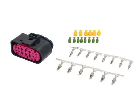 Electrica - Stecher cu mufa metalica numar pini: 14, kit reparatie