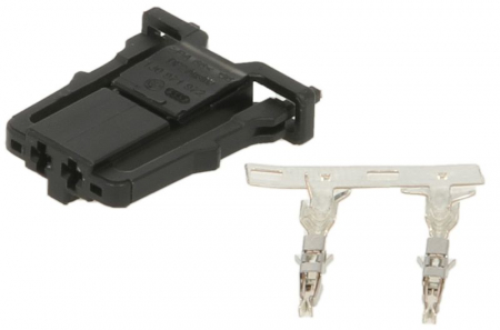 Stecher cu mufa metalica numar pini: 2, kit reparatie [1]