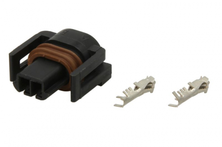 Electrica - Stecher cu mufa metalica numar pini: 2, kit reparatie