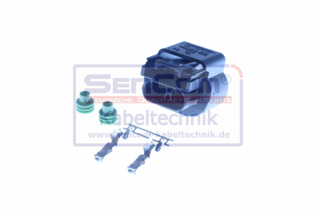 Stecher cu mufa metalica numar pini: 2, kit reparatie [3]