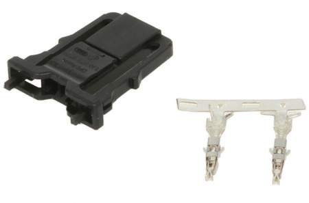 Electrica - Stecher cu mufa metalica numar pini: 2, kit reparatie