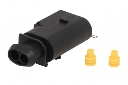 Stecher cu mufa metalica numar pini: 2, kit reparatie [1]