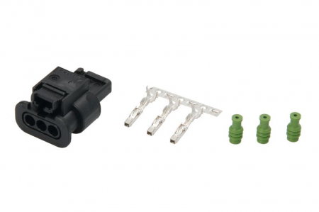 Stecher cu mufa metalica numar pini: 3, kit reparatie [1]