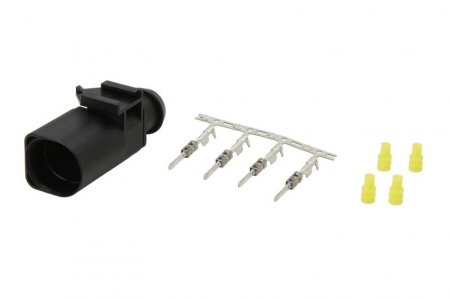 Electrica - Stecher cu mufa metalica numar pini: 4, kit reparatie