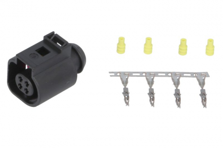 Electrica - Stecher cu mufa metalica numar pini: 4, kit reparatie