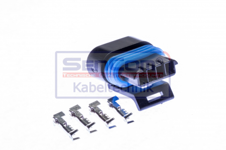 Stecher cu mufa metalica numar pini: 4, kit reparatie [2]