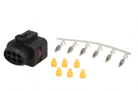 Stecher cu mufa metalica numar pini: 6, kit reparatie [1]