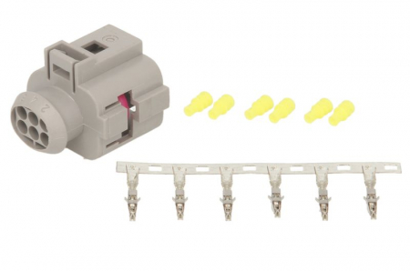 Stecher cu mufa metalica numar pini: 6, kit reparatie [1]