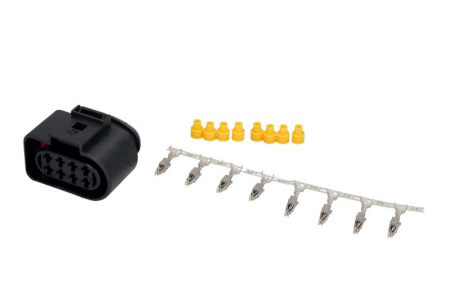 Electrica - Stecher cu mufa metalica numar pini: 8, kit reparatie