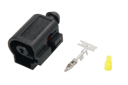 Electrica - Stecher metalic, numar pini: 1, Kit reparare potrivit AUDI A1, A2, A3, A4 ALLROAD B8, A4 ALLROAD B9, A4 B5, A4 B6, A4 B7, A4 B8, A4 B9, A5, A6 ALLROAD C6, A6 ALLROAD C7, A6 C5 dupa 1991