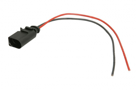 Electrica - Stecher metalic, numar pini: 2, potrivit AUDI; SEAT; SKODA; VW