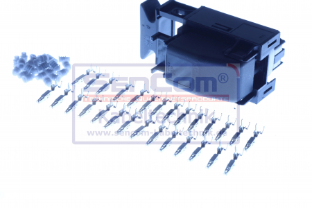 Stecher metalic, numar pini: 28, Kit reparare, potrivit AUDI; SEAT; SKODA; VW [3]