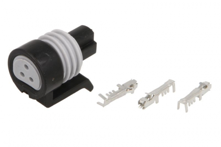 Stecher metalic, numar pini: 3, Kit reparare, potrivit GM; HYUNDAI; KIA; OPEL [1]