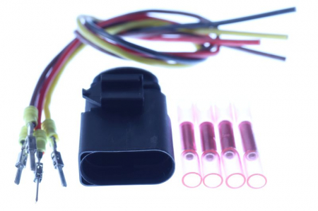 Electrica - Stecher metalic, numar pini: 4 potrivit AUDI A1, A3, A4 ALLROAD B9, A4 B9, A5, A6 C7, A7, Q2, Q3, Q7, Q8, Q8 E-TRON, TT; SEAT ALHAMBRA, ALTEA, ALTEA XL, IBIZA IV, IBIZA IV SC dupa 1995