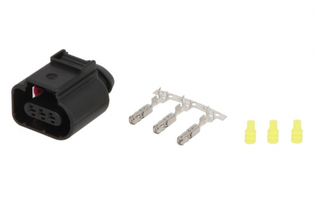 Electrica - Stecher metalic, numar pini: 5, Kit reparare, potrivit AUDI; SEAT; SKODA; VW