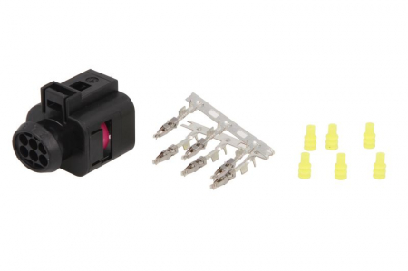 Stecher metalic, numar pini: 6, Kit reparare, potrivit AUDI; HYUNDAI; KIA; SEAT; SKODA; VW potrivit AUDI A4 B5, A4 B6; VW GOLF IV 11.94-12.04 [1]