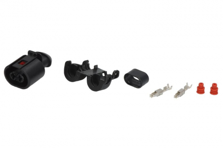 Electrica - Stecher (numar pini: 2, forma mufa: oval, conector mama, JPT, pentru lampi indicatoare; pentru lampi LC8) potrivit MAN TGA, TGL I, TGM I 04.00-