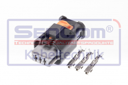 Stecher, numar pini: 3, kit reparatie, potrivit BMW; CITROEN; FIAT; PEUGEOT [2]