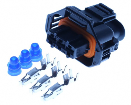 Electrica - Stecher, numar pini: 3 potrivit VOLVO S60 II, S80 II, V40, V60 I, V70 III; ALFA ROMEO 159, BRERA, SPIDER; FIAT DOBLO, DOBLO/MINIVAN, PANDA, PUNTO, PUNTO/HATCHBACK, SEICENTO / 600 dupa 1991