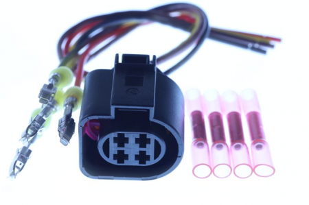 Electrica - Stecher, numar pini: 4 potrivit AUDI A2, A8 D3, A8 D4, Q7; SEAT EXEO, EXEO ST, LEON, LEON SC, LEON ST, LEON ST/KOMBI, LEON/HATCHBACK; VW GOLF V, GOLF VI, PHAETON, SCIROCCO III, TOUAREG dupa 2000