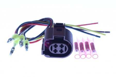 Electrica - Stecher, numar pini: 4, potrivit AUDI; SEAT; SKODA; VW