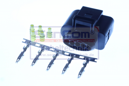 Stecher, numar pini: 5 potrivit AUDI A1, A3, A4 B5, A4 B6, A4 B7, A6 ALLROAD C6, A6 C5, A6 C6, A8 D3, Q7, R8, R8 SPYDER, TT; SEAT ALHAMBRA, ALTEA, ALTEA XL, EXEO, EXEO ST, IBIZA IV dupa 1995 [3]