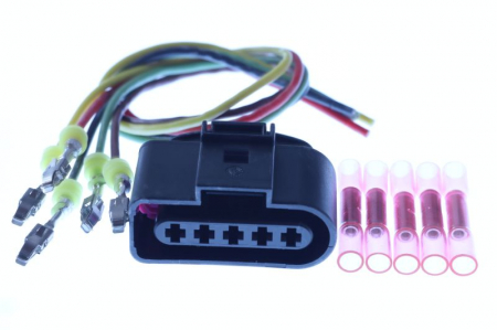 Electrica - Stecher, numar pini: 5, potrivit AUDI; SEAT; SKODA; VW