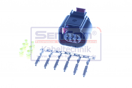 Stecher, numar pini: 6, kit reparatie, potrivit AUDI; SEAT; SKODA; VW [2]