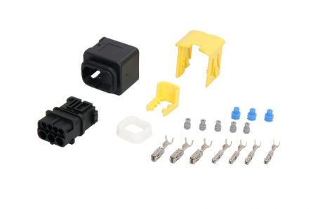 Piese Auto - Stecher (numar pini: 7, forma mufa: dreptunghiular, conector mama, HDSCS, pentru lampi spate) potrivit MERCEDES ACTROS MP4 / MP5 07.11-