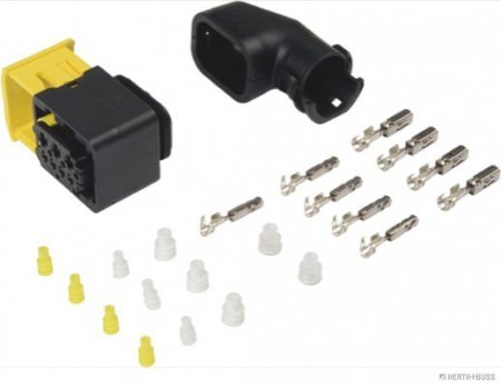 Stecher (numar pini: 7, forma mufa: dreptunghiular, conector mama, HDSCS, pentru lampi spate) potrivit MERCEDES ACTROS MP4 / MP5 07.11- [1]
