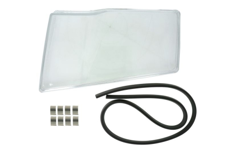 Sticla far Dreapta (cu garnituri, cu garnitura si agrafe) potrivit VOLVO FH12 09.01-