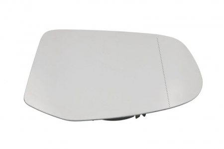 Oglinzi auto - Sticla oglinda dreapta potrivit MERCEDES Clasa A W169, B W245 2008-2012 - asferic, incalzita, crom