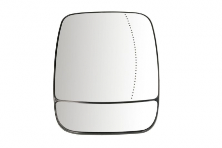 Caroserie - Sticla oglinda dreapta asferic, incalzita FIAT TALENTO; NISSAN NV300; OPEL VIVARO; RENAULT TRAFIC dupa 2014