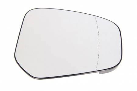 Sticla oglinda dreapta asferica, crom FORD TRANSIT / TOURNEO COURIER dupa 2014 [0]