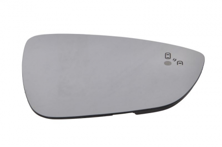 Caroserie - Sticla oglinda dreapta convex, cu incalzire, asistent schimbare benzi potrivit FORD FOCUS IV 04.18-09.21