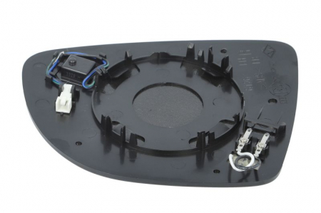 Sticla oglinda dreapta (convex, cu incalzire) potrivit NISSAN LEAF, MICRA V; RENAULT CAPTUR, CLIO IV Ph II, ZOE 06.16- [1]