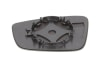 Sticla oglinda dreapta potrivit SEAT TOLEDO; SKODA FABIA, RAPID; VW JETTA dupa 2010 - crom [2]