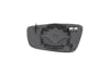 Sticla oglinda dreapta potrivit SEAT TOLEDO; SKODA FABIA, RAPID; VW JETTA dupa 2010 - incalzita, crom [2]