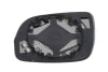 Sticla oglinda dreapta incalzita, crom, small SEAT AROSA, IBIZA, LEON, TOLEDO; VW BORA, GOLF, LUPO, PASSAT, POLO [2]