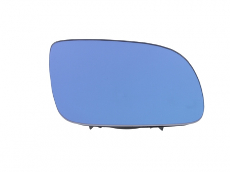 Oglinzi auto - Sticla oglinda exterioara dreapta potrivit AUDI A3, A4, A6, A8 1994-2003 - albastru, convex, mica