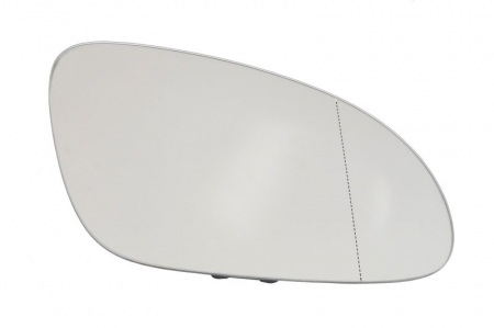 Caroserie - Sticla oglinda laterala Dreapta (asferice, incalzita) potrivit VW GOLF PLUS V, GOLF V, GOLF VI, JETTA III, PASSAT B6 10.03-05.16 -11.10