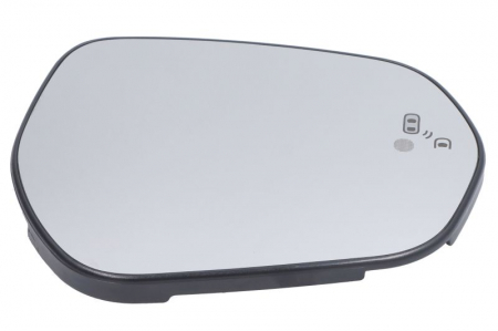 Sticla oglinda laterala dreapta (convex, cu incalzire, asistenta schimbare benzi) potrivit FORD FIESTA VII 05.17- [0]