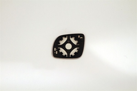 Sticla oglinda laterala Dreapta potrivita VW BORA, GOLF IV, LUPO, PASSAT B5, PASSAT B5 FL 1996-2006 (convexa, incalzita, albastru, mic) [1]