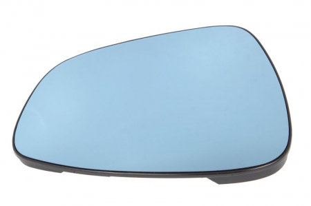 Sticla oglinda laterala Dreapta convexa, incalzita, albastru potrivit CITROEN C5 III, DS3 02.08- [0]
