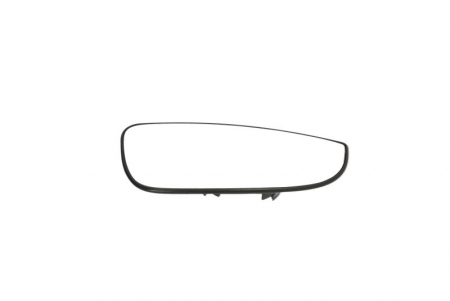 Caroserie - Sticla oglinda laterala Dreapta (convexa, incalzita, crom, inferior) potrivit CITROEN JUMPER I, JUMPER II; FIAT DUCATO; PEUGEOT BOXER 12.01-