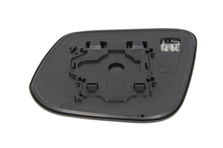 Caroserie - Sticla oglinda laterala Dreapta convexa, incalzita, crom potrivit ISUZU D-MAX II 06.12-