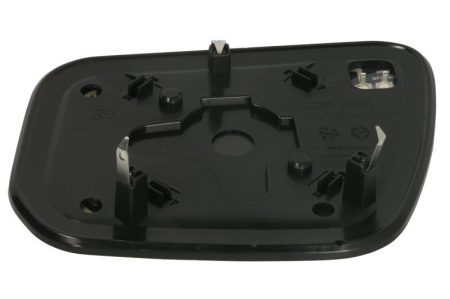 Sticla oglinda laterala Dreapta (convexa, incalzita, crom) potrivit SUZUKI GRAND VITARA II 04.05-02.15 [1]