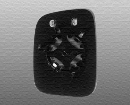Oglinzi auto - Sticla oglinda laterala Dreapta potrivita VW TRANSPORTER T5 2003-2009 (convexa, incalzita, crom)