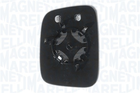 Sticla oglinda laterala Dreapta potrivita VW TRANSPORTER T5 2003-2009 (convexa, incalzita, crom) [2]